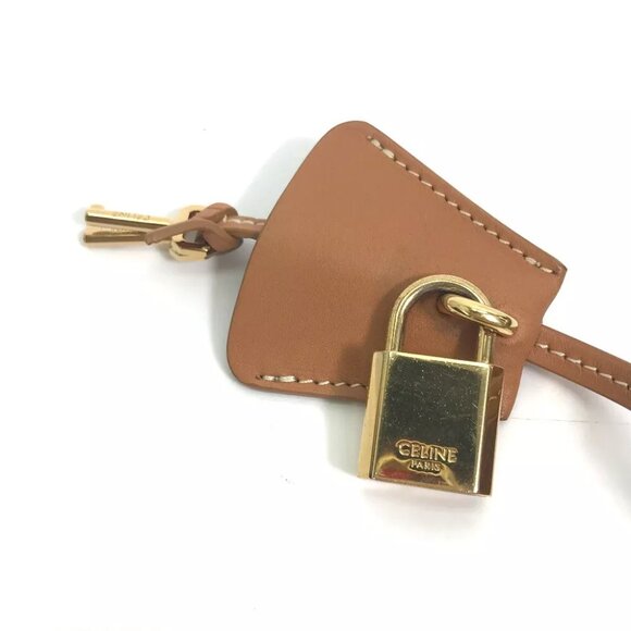 CELINE 190062 Horizontal Cabas Logo Tote Bag Shoulder Bag Canvas/Leather Beige - Picture 14 of 15